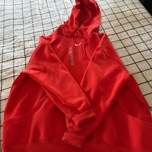 Nike Women's Vibrant Red Hoodie